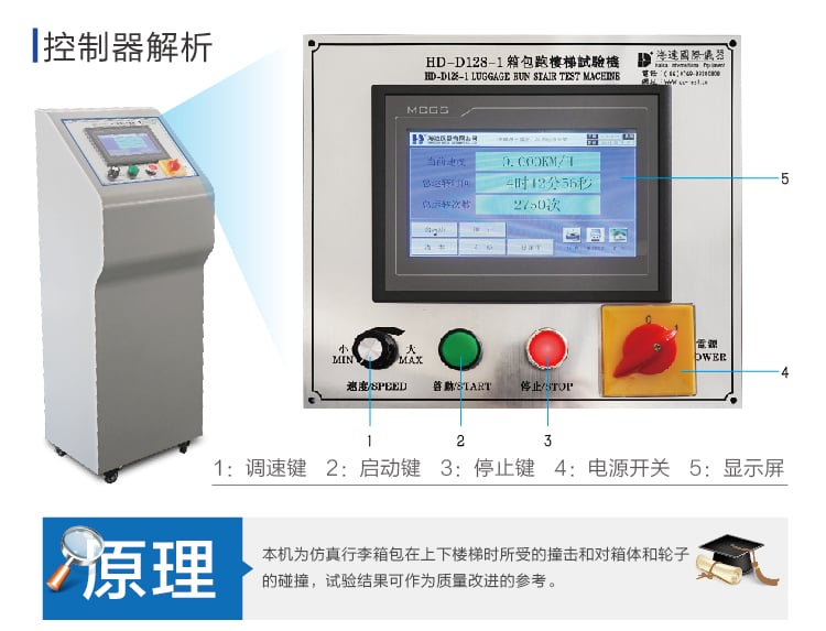HD-D128-1箱包跑樓梯試驗(yàn)機(jī)-03